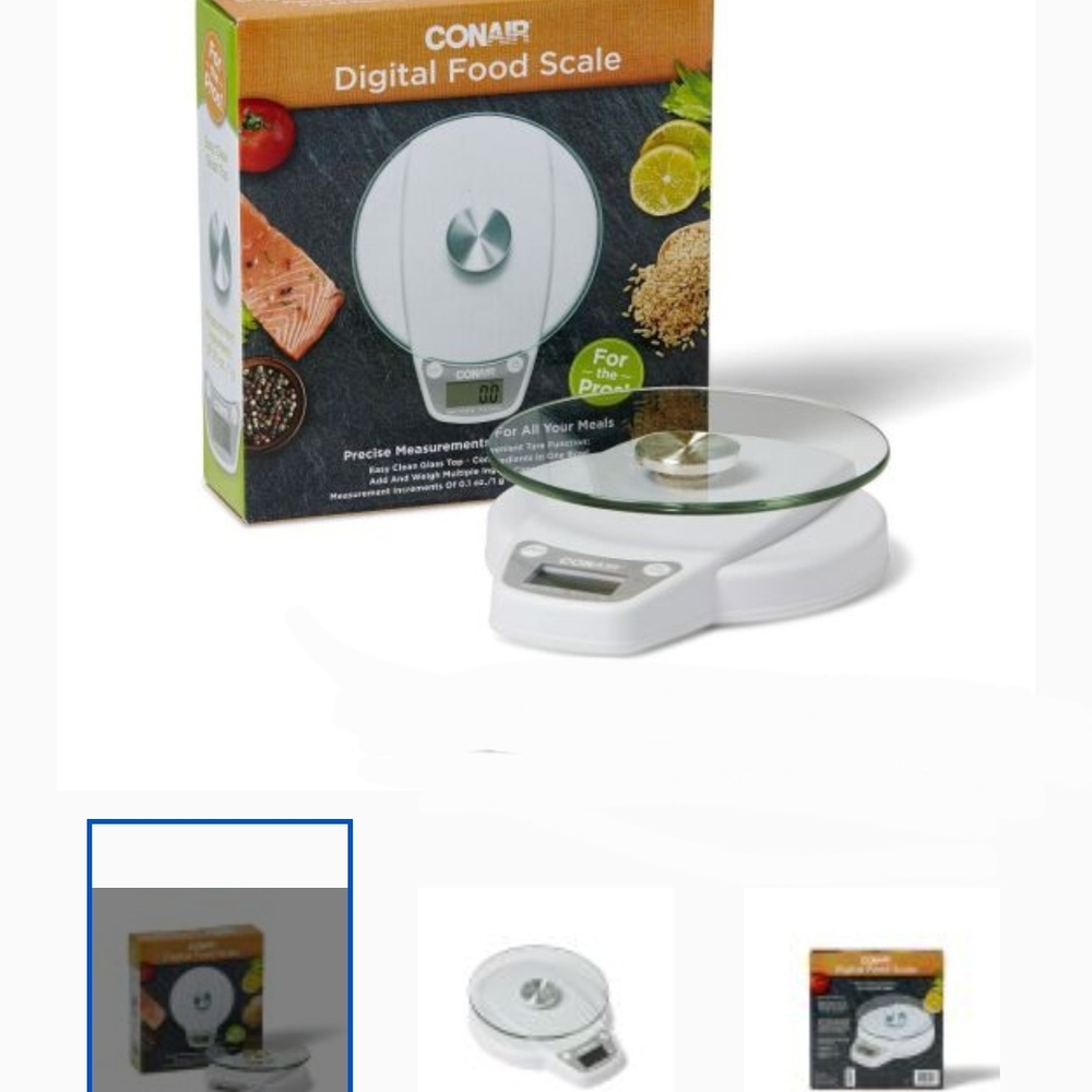 Digital Food Scale - White